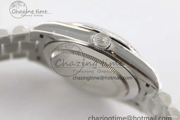 MiroTime 0329 Comfortable Day Date 40mm SS 904L Steel TWF 1:1 Best Edition Ice Blue Arabic Dial on SS Bracelet A 2357